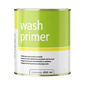 Wash Primer Fosfatizante Sem Catalisador 0,600ml Maxi Rubber