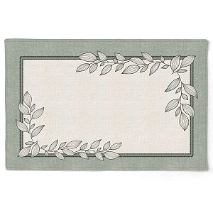 Lugar Americano Toque Sereno 150 48x31,5cm 2Und