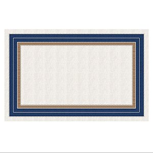 Toalha De Mesa De 220x140cm Tradicional Acqua Vime 199073