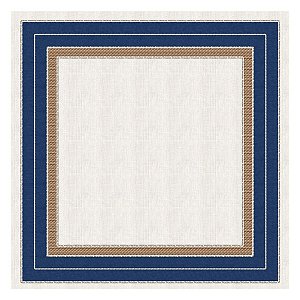 Toalha De Mesa De 140x140cm Tradicional Acqua Vime