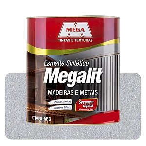 Esmalte Megalit Aluminio Brilhante 3,6L Solvente Mega