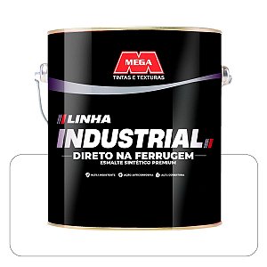 Mega Direto na Ferrugem Branco Brilhante 3,6L Esmalte Sintético