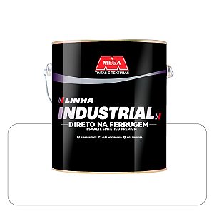 Mega Direto na Ferrugem Branco Brilhante 0,900ml Esmalte Sintético Solvente