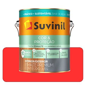 Suv Esmalte Cor E Proteção Balance Vermelho Brilhante 3,6L