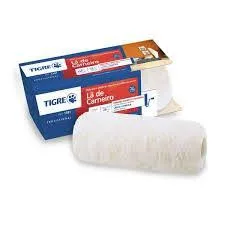 Rolo 23cm de Lã de Carneiro Natural Premium 1391 Tigre