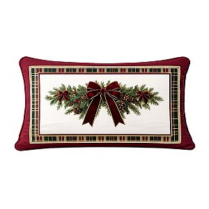 Capa De Almofada Natalina Baguete Exuberancia Rustica 35x55cm 445621