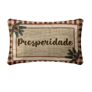 Almofada Natalina Baguete Exuberancia Prosperidade 35x55cm 445610