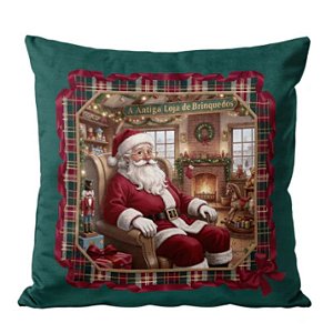 Almofada Natalina Circo Noel Papai Noel 43cm 445636