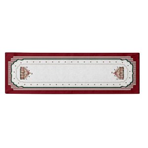 Toalha Caminho de Mesa Natalino Circo De Noel 42x141cm 530072