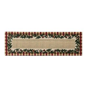 Toalha Caminho de Mesa Natalino Bosque 42x141cm 530069