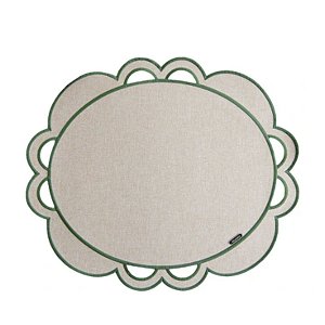 Lugar Americano Natalino  Verde 44,5x38,5cm 571006