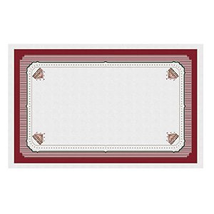 Toalha De Mesa Natalina 220x136cm Circo De Noel 6Lugares 197095
