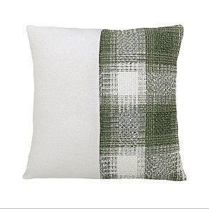 Almofada Recorte Xdrez Verde 50x50cm 472589