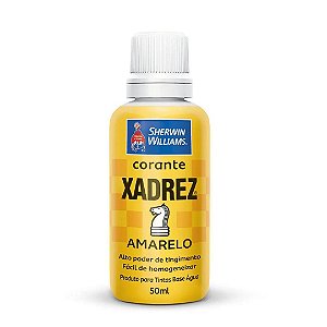 Corante Líquido Amarelo 50ml Xadrez