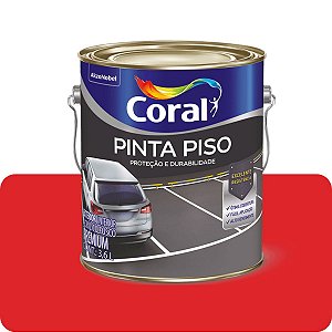 Tinta Piso Vermelho Segurança  3,6L Coral