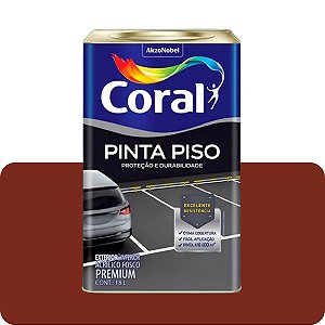 Tinta Piso Vermelho Oxido 18L Coral