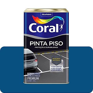 Tinta Piso Azul 18L Coral