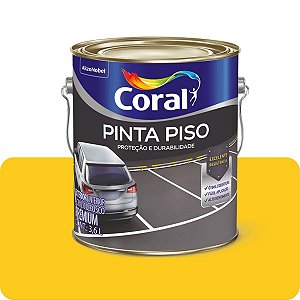 Tinta Piso Amarelo 3,6L Coral 5202466