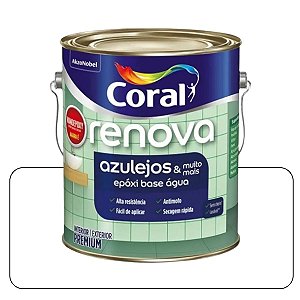 Tinta Epóxi Renova Azulejos Multissuperficies Branco 3,6LCoral