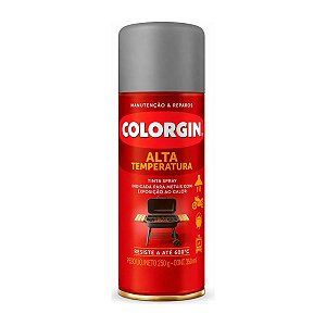 Spray Alta Temperatura Aluminio Colorgin