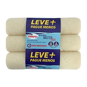 Kit Rolo 23cm Epoxi Refil C/ Unid S/Garfo 0.1543