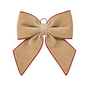 Laço de Veludo Caramelo Sianinha 40x40cm 1Unid 3124099