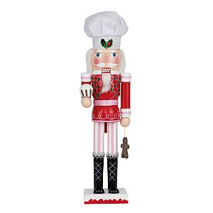 Soldadinho de Chumbo Decorativo Master Chef 36cm 1Unid 1021665