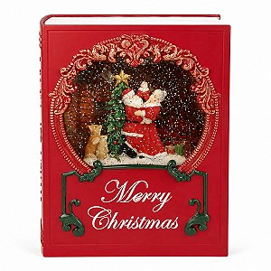 Cenario Livro Globo De Neve Som e Movimento 20x15m 1Unid 1039169