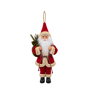 Boneco Natalino Papai Noel Decorativo 20x10cm 1UN 1096914P