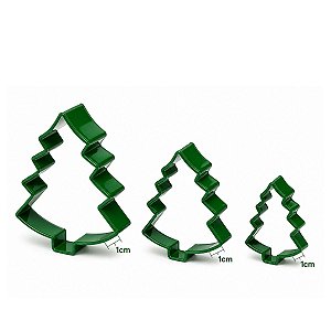 Cortador Forma Natalino Árvore de Natal 12,5cm Cromus