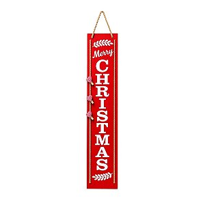Placa Natalina Merry Christmas 92cm 1Un ME1351 TokDaCasa