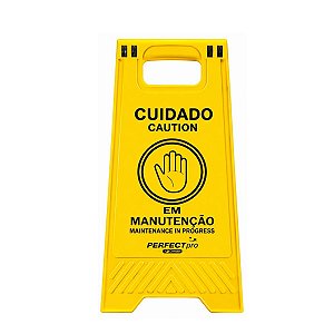 Placa Sinalizadora Piso Em Manutenção 51x30cm 972828