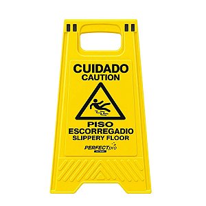 Placa Sinalizadora Piso Escorregadio 51x30cm 972828