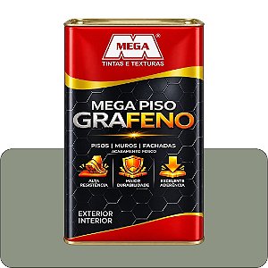 Tinta Piso Concreto Grafeno 18L Mega