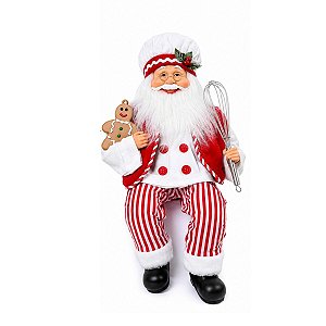 Boneco Natalino Papai Noel Decorativo 40cm 1UN 1073008