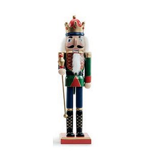 Soldadinho de Chumbo Decorativo Guarda Real Espada 38cm 1Unid 1006037