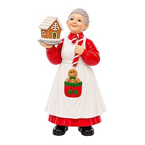 Mamae Noel Decorativa Chef  Casa Ginger 13,2x25,9cm 1Un 3111467