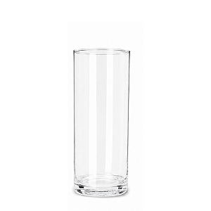 Vaso Cilindro Em Vidro 24x12cm 16208 P