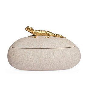 Mini Pote Decorativo Em Poliresina 16,5 x 14,5 x 14,5 cm (AxLxP) 21031