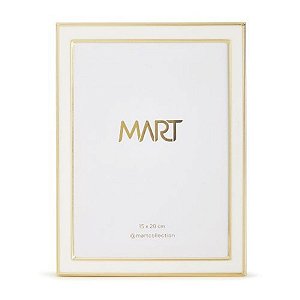 Porta Retrato 15x20cm Em Metal Mart 18423 20,5 x 15,5cm