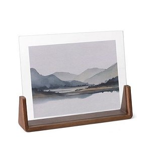 Porta Retrato 10x15cm Em Madeira 14,5x20x5cm (AxLxP) Mart 22732