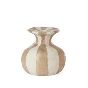 Castiçal Porta Vela Em Ceramica 10,5x10,5cm 1unid 22413-P