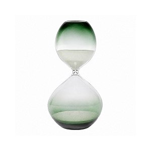 Ampulheta Vidro Verde 30min 23014 Mart