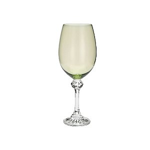 Taça de Vinho Cinza Cristal C/1UN Ecologico 450ml Lyor
