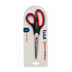Tesoura Multiuso 8' Inox Polipropileno 21x8cm19577 Tuut
