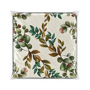 Guardanapo De Papel Romântica Eucalipto C/20 Fls 33cm 27718 TuuT