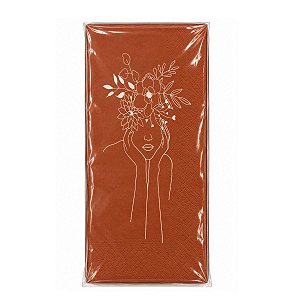 Guardanapo De Papel Terracota C/20 Fls 16,5x8x4cm 27715 TuuT