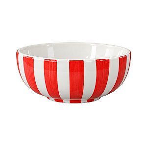 Prato Bowl Milano Ceramico Vermelho Claro 280ml 32432 C/1Unid Tuut