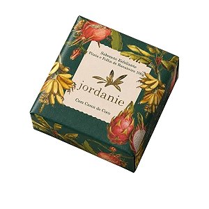Sabonete Em Barra Esfoliante Pitaia e Folha De bananeira 100G JORDANIE