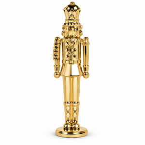Soldadinho de Chumbo Decorativo Dourado 30cm 1Unid 1083942